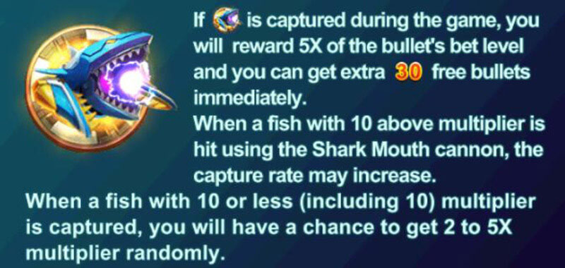 5 Dragons Fishing Game Rewards & Bonus
