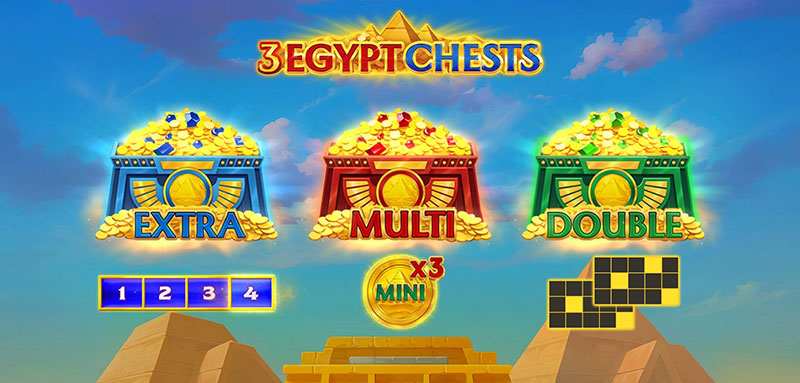 3 Oaks 3 Egypt Chests Slot