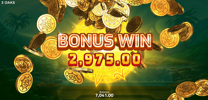 3 Oaks Aztec Fire 2 Slot - Total Bonus Win