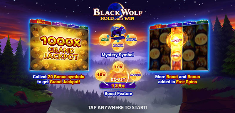 3 Oaks Black Wolf Slot