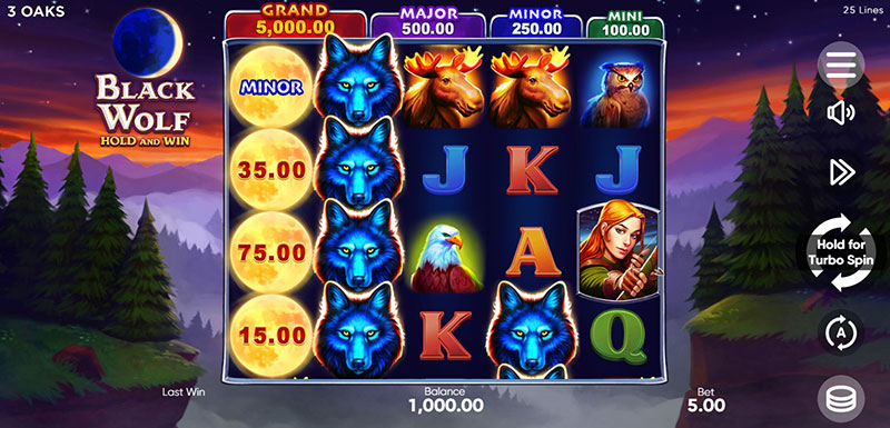 Guide to Play 3 Oaks Black Wolf Slot