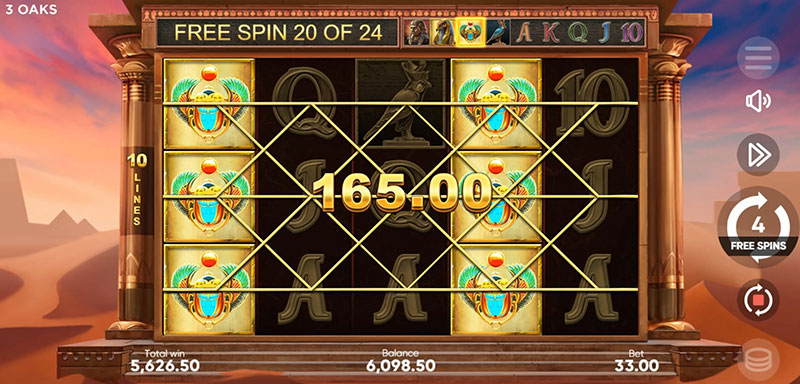 3 Oaks Book of Sun Choice Slot - Extra Expanding Symbol