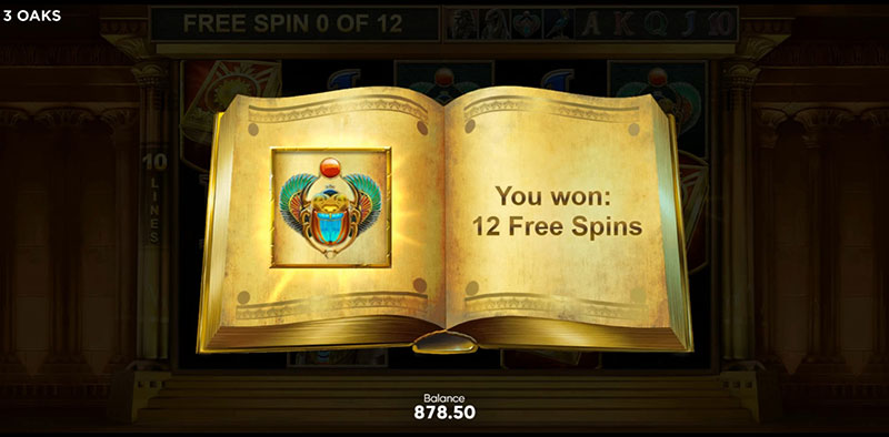 3 Oaks Book of Sun Multichance Slot - Expanding Symbol