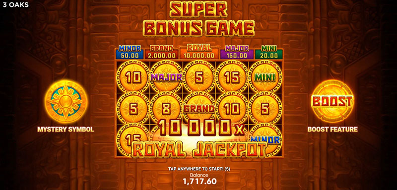 3 Oaks Maya Sun Slot - Super Bonus Game