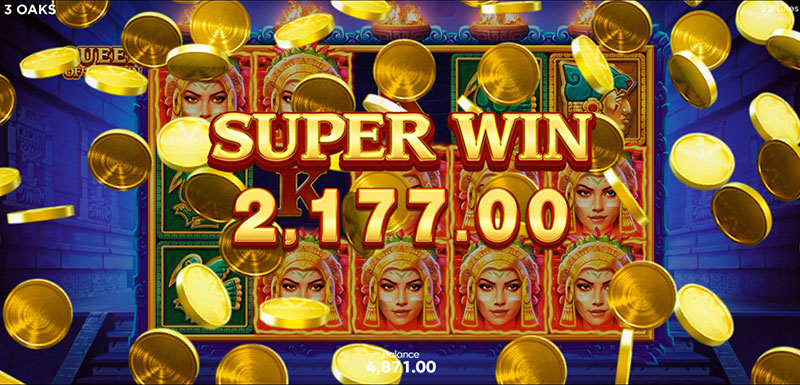 3 Oaks Queen Of The Sun Slot - Super Win