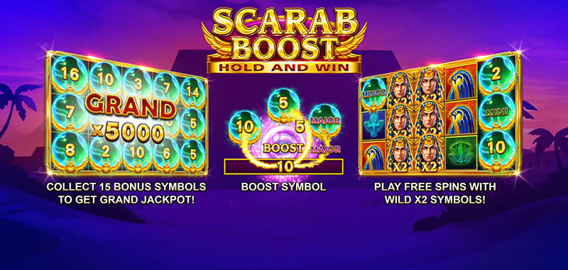 3 Oaks Scarab Boost Slot