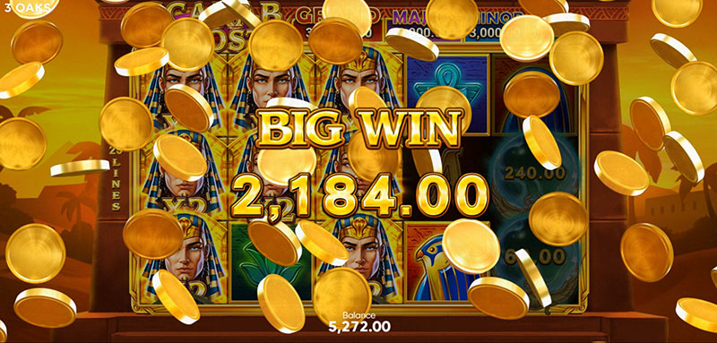 3 Oaks Scarab Boost Slot - Big Win