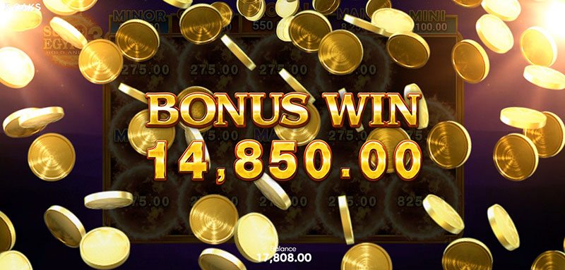 3 Oaks Sun of Egypt 3 Slot - Bonus Win