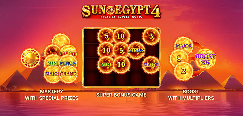 3 Oaks Sun of Egypt 4 Slot