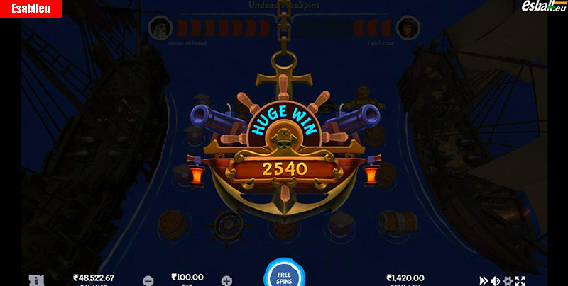 Sea of Spins Slot Machine Free Spins Bonus