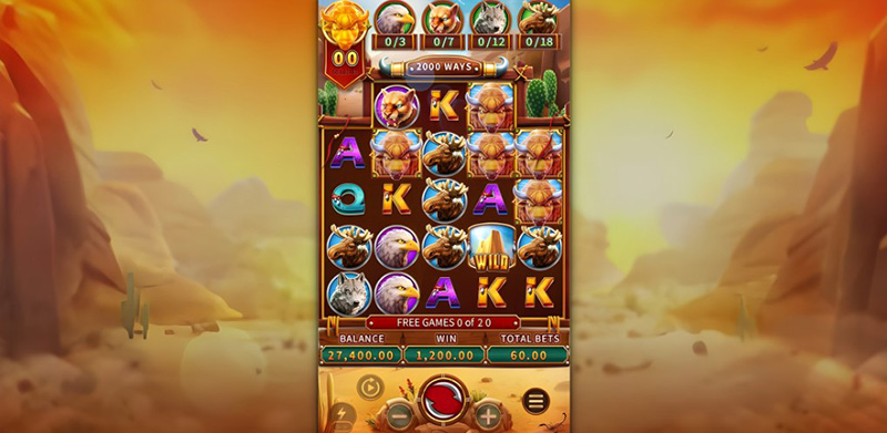 FC Crazy Buffalo Slot - 20x Their Initial Bet