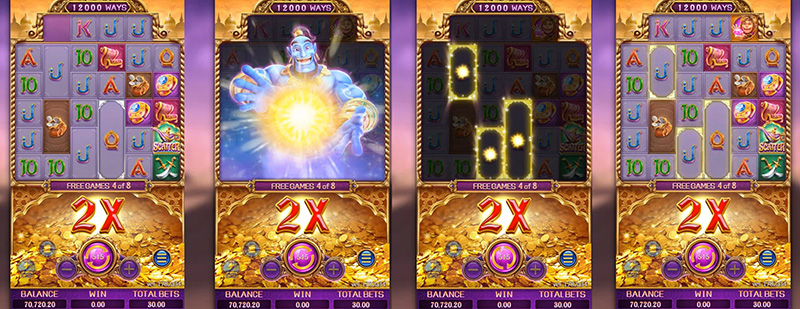 FC Golden Genie Slot - Golden Genie Appears for Hidden Bonus