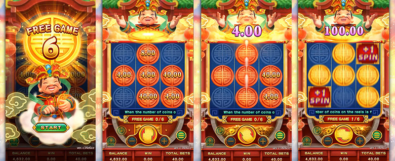 FC Lucky Fortunes 3X3 Slot - Free Spins Bonus