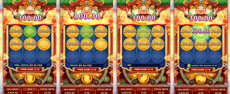 FC Lucky Fortunes 3X3 Slot - Green Symbol Appears