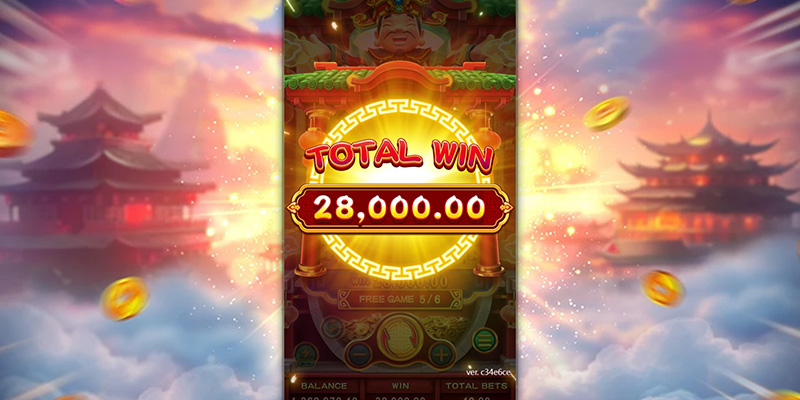 FC Lucky Fortunes 3X3 Slot - Total Win