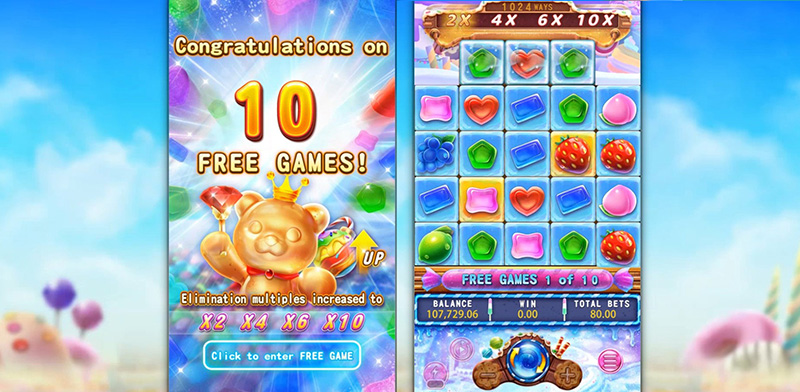 FC Sugar Bang Bang - Free Spins Bonus