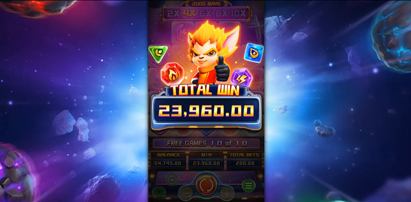 FC Super Elements Slot - Total Win