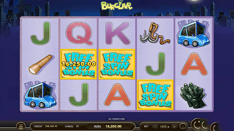 JDB Burglar Slot Machine