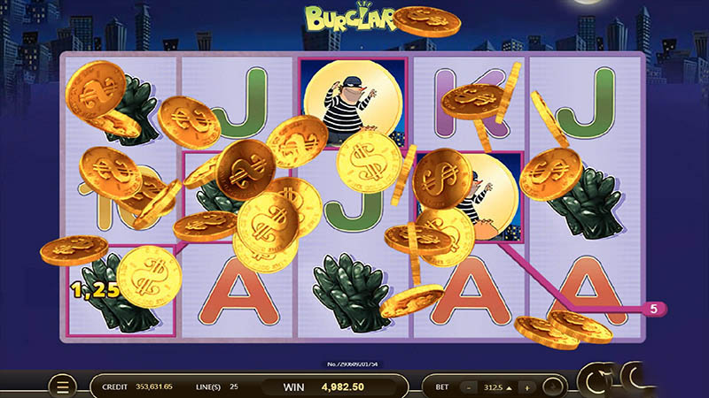 JDB Burglar Slot Machine