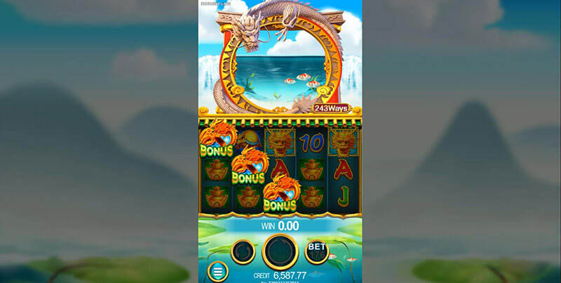 Dragons Gate Slot Machine Bonus Game