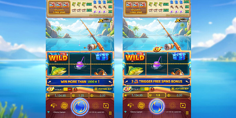 JDB Fishin' Fever X-Huge Slot - Extra Bet