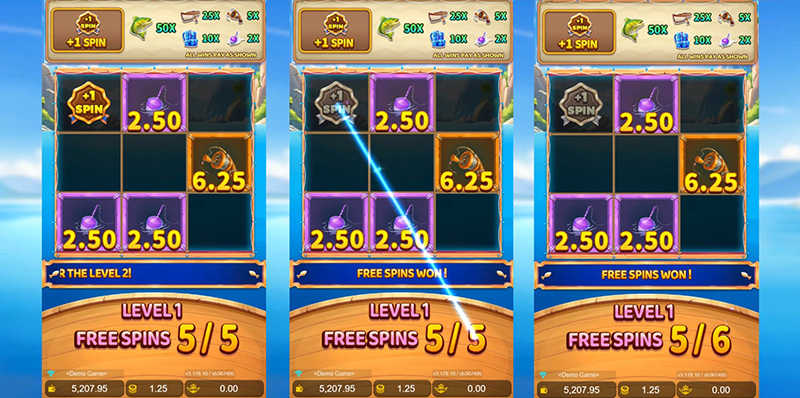 JDB Fishin' Fever X-Huge Slot - Add 1 Spin
