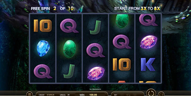 Lucky Miner Slot Machine Free Spin Bonus