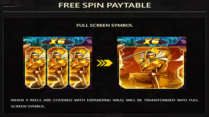NinjaX Slot Machine