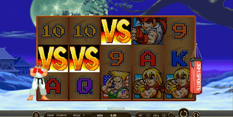 Street Fighter Slot Machine Free Spins Bonus