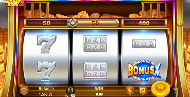 JILI Golden Bank 2 Slot - BonusX Symbol