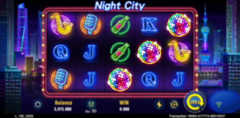 JILI Night City Slot - Scatter Symbol